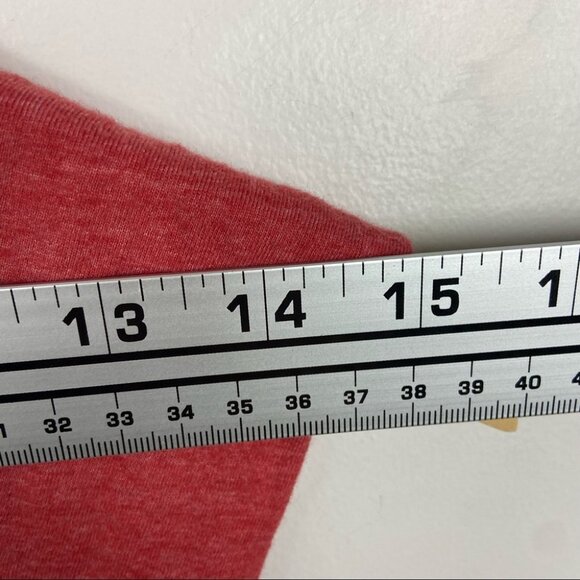 Bravado Rolling Stones Red Black Muscle Tee T-Shirt Size Small Cotton Top Tongue - Picture 9 of 13